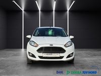 Gebraucht Ford Fiesta Trend 101 PS (74 kW) 2015 Weiß Kleinwagen