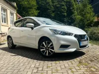 Gebraucht Nissan Micra Acenta 70 PS (51 kW) 2017 Weiß Kleinwagen