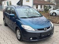 Gebraucht Mazda 5 Exclusive 116 PS (85 kW) 2007 Blau Van / Kleinbus