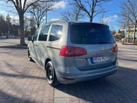 Gebraucht VW Sharan Trendline 150 PS (110 kW) 2010 Blau Van / Kleinbus
