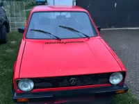 Brugt VW Golf II 50 HK (36 kW) 1983 Rød Hatchback