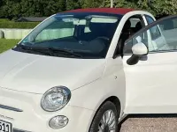 Gebraucht Fiat 500C Lounge 69 PS (50 kW) 2014 Weiß Cabrio