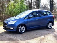 Gebraucht Ford C-MAX Trend 101 PS (74 kW) 2018 Chromablau metallic Van / Kleinbus
