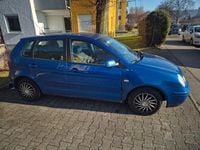 Gebraucht VW Polo Basis 75 PS (55 kW) 2004 Blau Kleinwagen