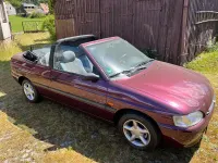 Gebraucht Ford Escort Cabriolet 90 PS (66 kW) 1995 Violet Cabrio