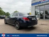 Gebraucht Mercedes C200 AMG line 136 PS (100 kW) 2018 Blau Limousine