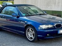 Gebraucht BMW 318 Cabriolet Basis 150 PS (110 kW) 2005 Blau Cabrio