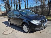 Gebraucht VW Touran 100 PS (73 kW) 2007 Schwarz Van / Kleinbus
