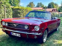 Gebraucht Ford Mustang 224 PS (164 kW) 1966 Rot Cabrio