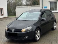 gebraucht VW Golf VI 2.0 TDI Match DSG Alufelgen Schiebedach Top