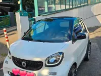 Gebraucht Smart ForTwo Cabrio Brabus 109 PS (80 kW) 2018 Weiß Cabrio