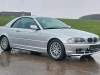 Gebraucht BMW 320 Cabriolet 170 PS (125 kW) 2003 Silber Cabrio
