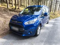 Gebraucht Ford Tourneo Titanium 120 PS (88 kW) 2017 Blau Van / Kleinbus