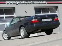 Gebraucht Mercedes E200 136 PS (100 kW) 1996 Smaragdschwarz (metallic) Cabrio