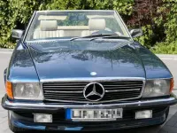 Gebraucht Mercedes SL500 231 PS (169 kW) 1983 Blau Cabrio