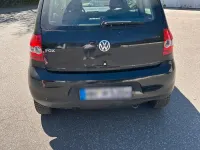 Gebraucht VW Fox 60 PS (44 kW) 2009 Schwarz Kleinwagen