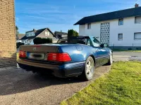 Gebraucht Mercedes SL320 224 PS (164 kW) 1997 Blau Cabrio