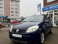 Gebraucht Dacia Sandero Basis 75 PS (55 kW) 2012 Blau Kleinwagen