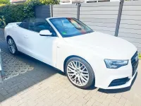 Gebraucht Audi A5 Cabriolet S-Line 190 PS (139 kW) 2016 Weiß Cabrio