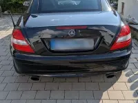 Usata Mercedes SLK200 163 CV (119 kW) 2004 Nero Cabrio