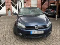 Gebraucht VW Golf Cabriolet 105 PS (77 kW) 2013 Blau Cabrio