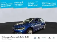 Gebraucht VW Polo Style 95 PS (69 kW) 2022 Blau Kleinwagen