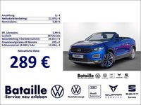 Gebraucht VW T-Roc Cabriolet Active 150 PS (110 kW) 2021 Blau Cabrio
