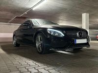 Gebraucht Mercedes C200 AMG line 184 PS (135 kW) 2016 Schwarz Coupé