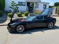 Gebraucht Corvette Z06 513 PS (377 kW) 2007 Schwarz Coupé