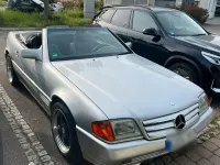 Gebraucht Mercedes SL320 231 PS (169 kW) 1994 Silber Cabrio