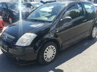 Brugt Citroën C2 Advance 60 HK (44 kW) 2007 Sort Hatchback