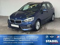 Gebraucht BMW 218 Active Tourer Advantage 140 PS (102 kW) 2020 Mediterranblau metallic Van / Kleinbus