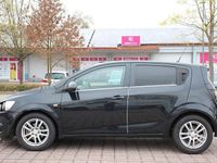 Gebraucht Chevrolet Aveo 95 PS (69 kW) 2012 Schwarz Limousine
