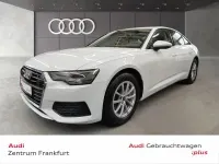 Gebraucht Audi A6 Premium 265 PS (194 kW) 2023 Gletscherweiß metallic Limousine