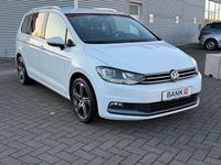Gebraucht VW Touran Highline 150 PS (110 kW) 2018 Weiß Van / Kleinbus