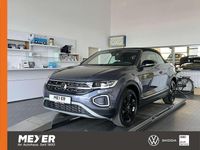 Gebraucht VW T-Roc Cabriolet Style 150 PS (110 kW) 2024 Rauchgrau metallic / schwarz Cabrio