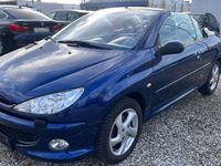 gebraucht Peugeot 206 CC Cabriolet Platinum-1.Hand-1,6-Leder-Klima