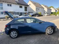 Usata Seat Leon SC 110 CV (80 kW) 2017 Blu Utilitaria