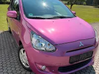 Gebraucht Mitsubishi Space Star Top 71 PS (52 kW) 2014 Violet Van / Kleinbus