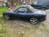Gebraucht Mazda MX5 110 PS (80 kW) 1999 Blau Cabrio
