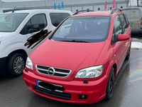 Gebraucht Opel Zafira 125 PS (91 kW) 2005 Rot Van / Kleinbus