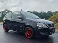 Gebraucht VW Polo Sportline 69 PS (50 kW) 2006 Schwarz Kleinwagen