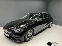 Gebraucht Mercedes C220 AMG 197 PS (144 kW) 2024 Metalliclack obsidianschwarz Kombi