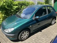 Gebraucht Peugeot 206 75 PS (55 kW) 2004 Grün Kleinwagen