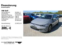 Brugt VW Golf VIII Active 131 HK (96 kW) 2022 Sedan
