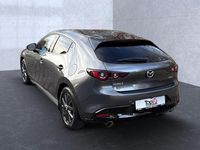 Gebraucht Mazda 3 Exclusive-Line 186 PS (136 kW) 2023 Machine grey (metallic) Limousine