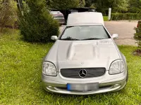 Gebraucht Mercedes SLK230 197 PS (144 kW) 2002 Silber Cabrio