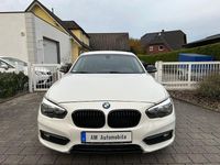 Gebraucht BMW 116 Advantage 109 PS (80 kW) 2016 Weiß Kleinwagen
