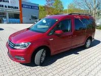 Gebraucht VW Caddy Maxi Comfortline 150 PS (110 kW) 2020 Rot Van / Kleinbus
