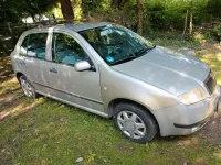 Gebraucht Skoda Fabia 75 PS (55 kW) 2001 Silber Kleinwagen